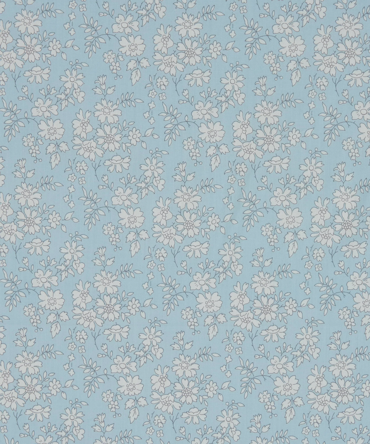Liberty Japan - Metre Sale - Caple -  one tone blue
