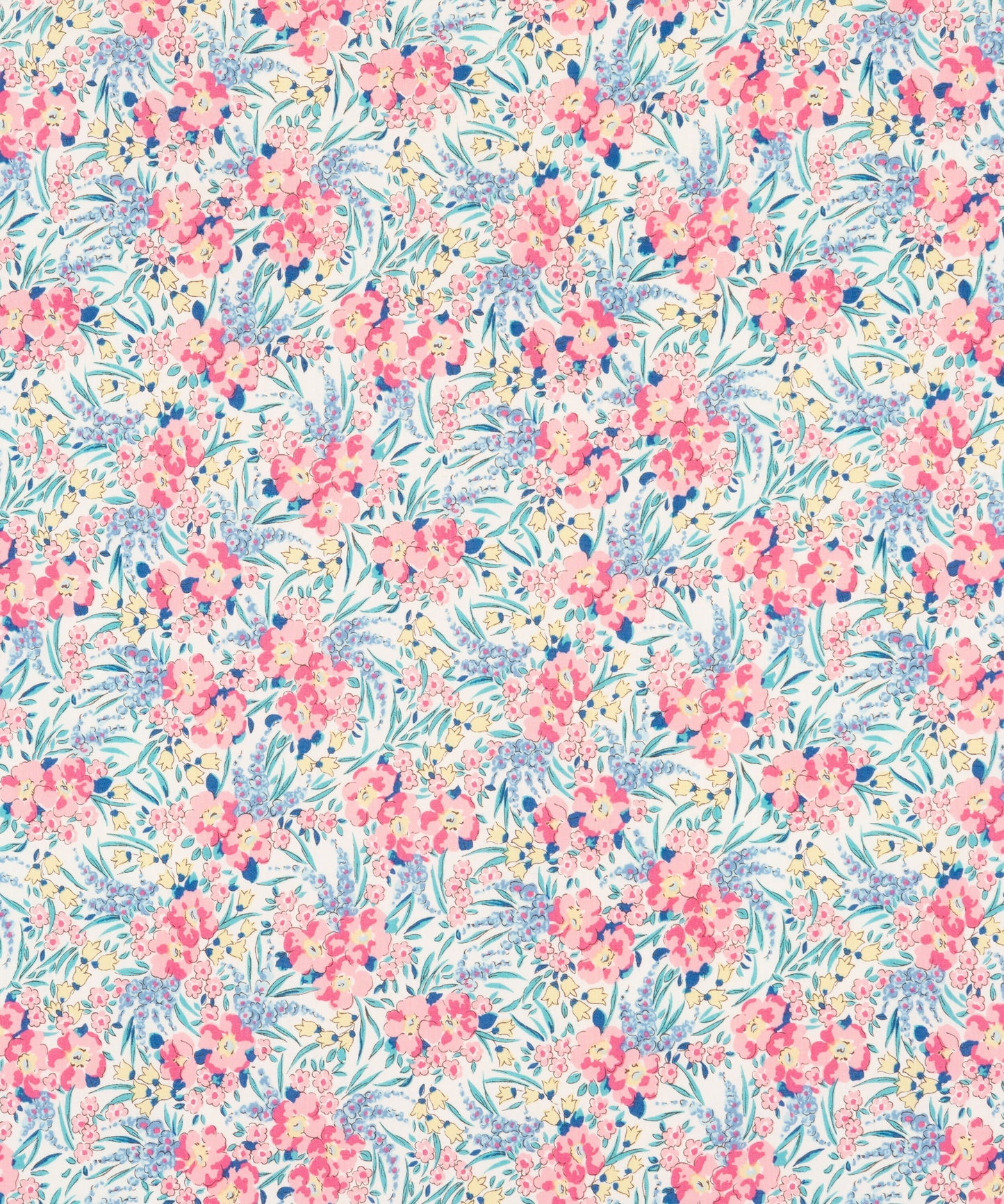 Liberty of London - swirling petals - pink - fat quarter