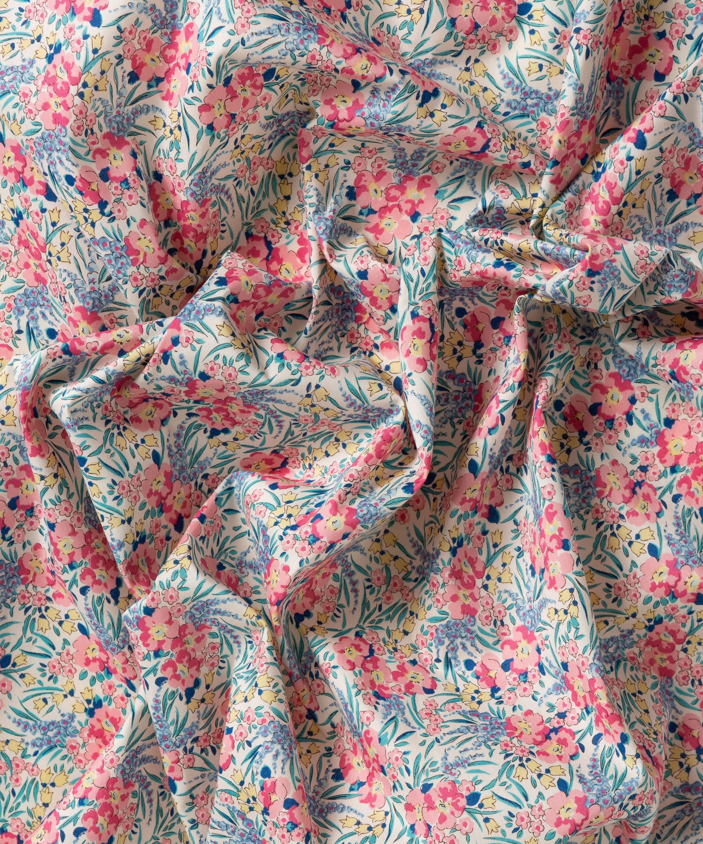 Liberty of London - swirling petals - pink - fat quarter