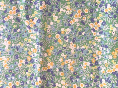Liberty of London - Wiltshire - green, yellow and blue - fat quarter - extremely rare piece.