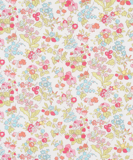 Liberty of London - My Melody x Liberty - 45th Anniversary Limited Edition Collection - Nancy Orchard A - pink mix - fat quarter