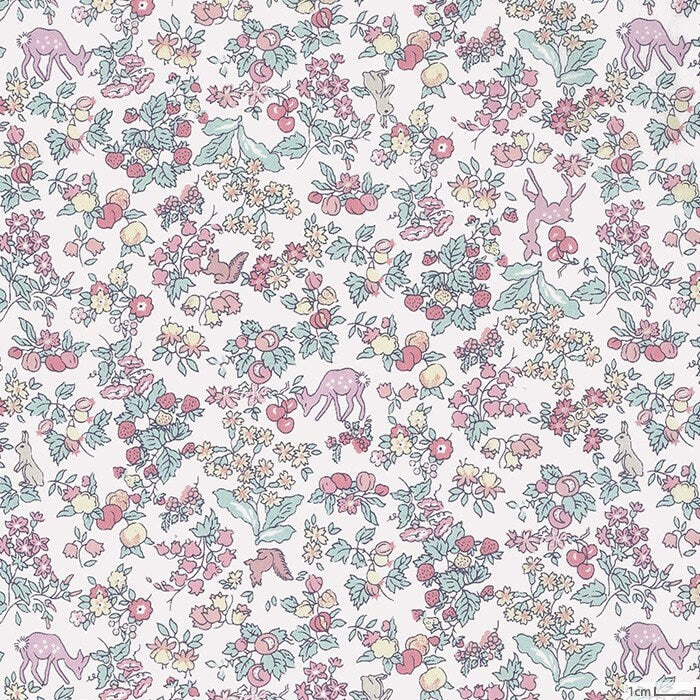 Liberty of London - Nancy Animals - Limited edition print - pink 9P - fat quarter