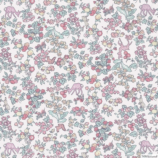 Liberty of London - Nancy Animals - Limited edition print - pink 9P - fat quarter