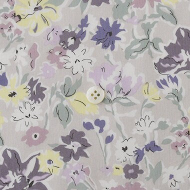 Liberty of London - California Bloom - Limited Edition - Light grey / purple - fat quarter