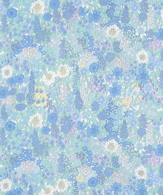 Liberty of London - Ciara YE blue - 2021 Eternal Collection -Japan only print - fat quarter