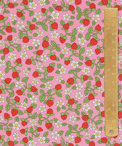 Liberty - 2022SS - THE WONDERFUL FANTASTICAL - Music - Strawberries and Cream C - fat quarter