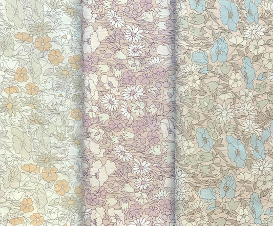 Liberty of London - Bespoke Poppy and Daisy - fat quarter