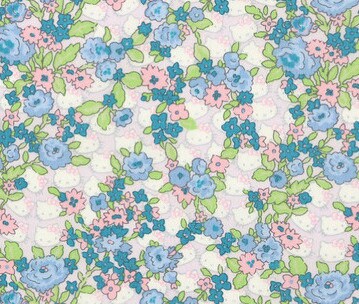 Liberty x Hello Kitty - Forget me not 11C - fat quarter