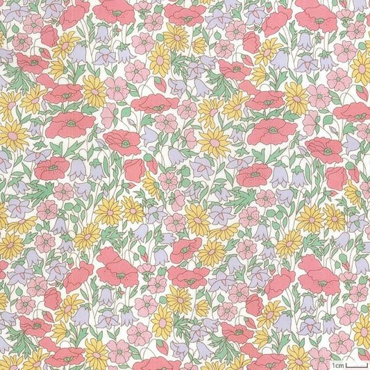 Liberty Japan - 2022AW Poppy and Daisy 23L - fat quarter