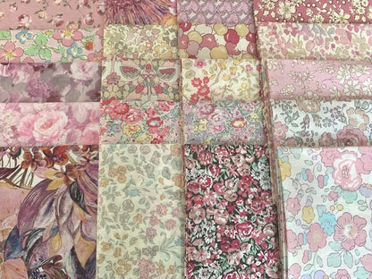 Liberty of London - Pinks - 2023SS set of 20pcs - 25x25pcs - Limited Set