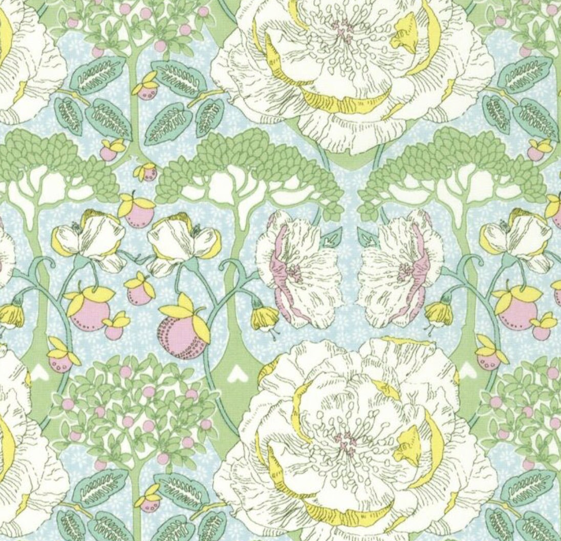 Liberty Japan -  2023SS Floral Dance Collection - Cindy's Garden 03B - fat quarter