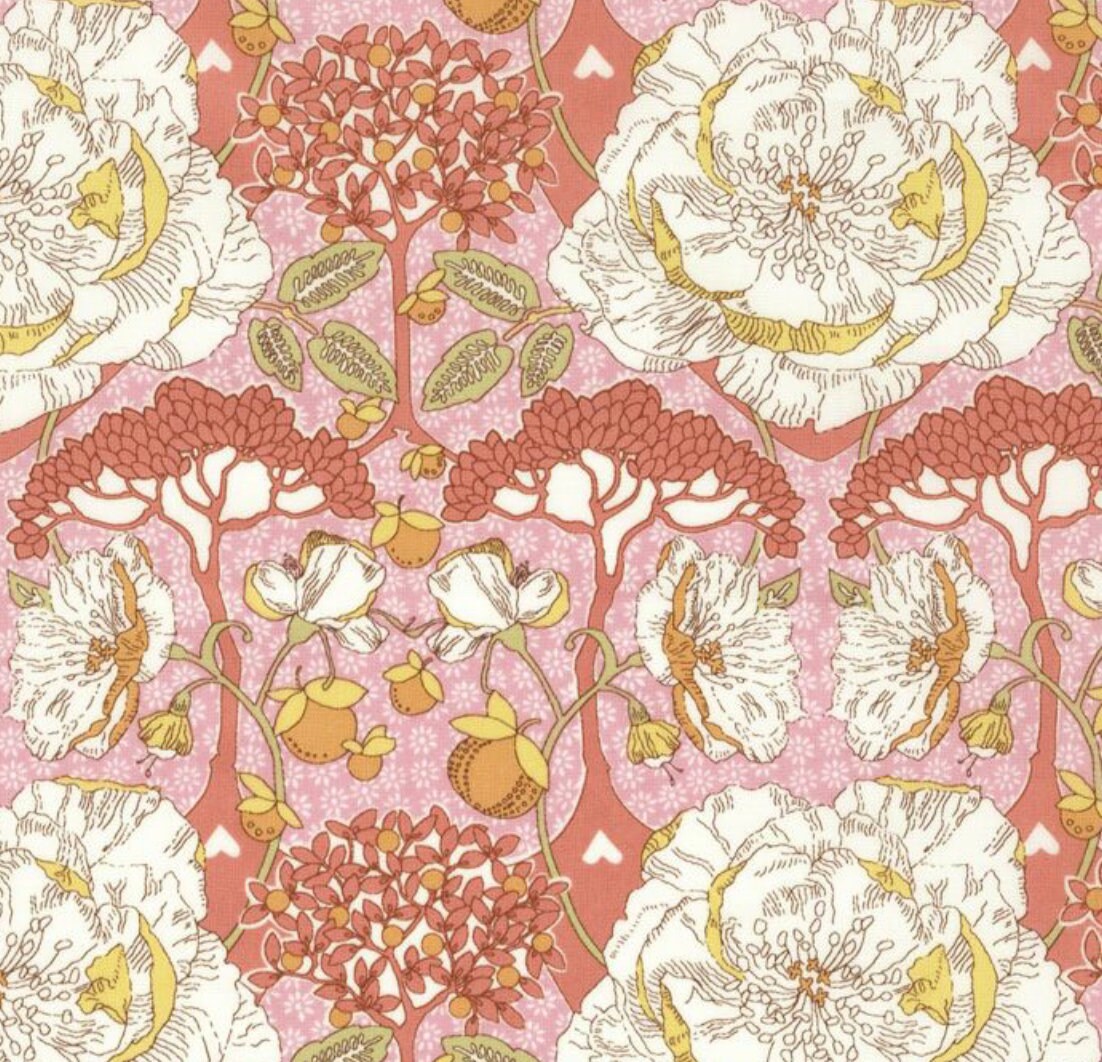 Liberty Japan - 2023SS Floral Dance Collection - Cindy's Garden 01P - fat quarter