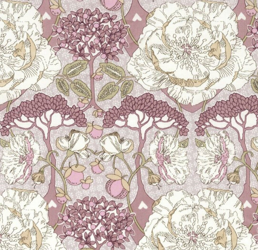 Liberty Japan - 2023SS Floral Dance Collection - Cindy's Garden 02L - fat quarter