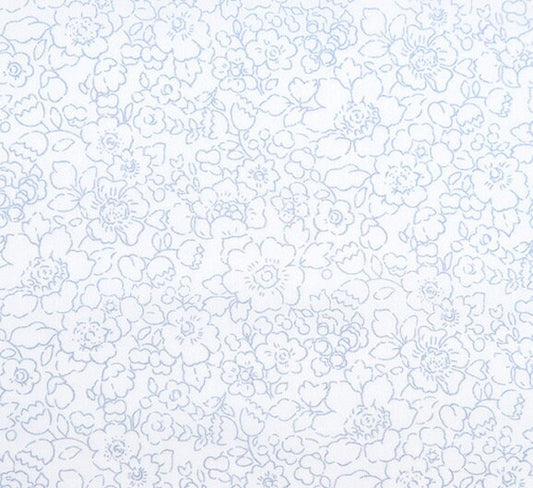 Liberty Christmas -  Betsy Boo Pearl J23F -  blue -  fat quarter