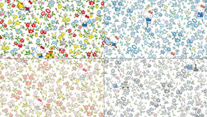 Liberty Japan x Hello Kitty 50th Anniversary -  Playground - fat quarter