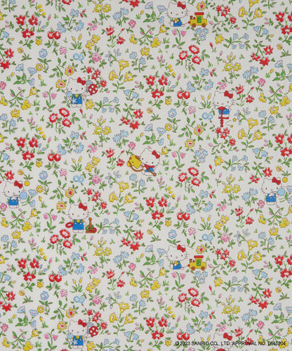 Liberty Japan x Hello Kitty 50th Anniversary -  Playground - fat quarter