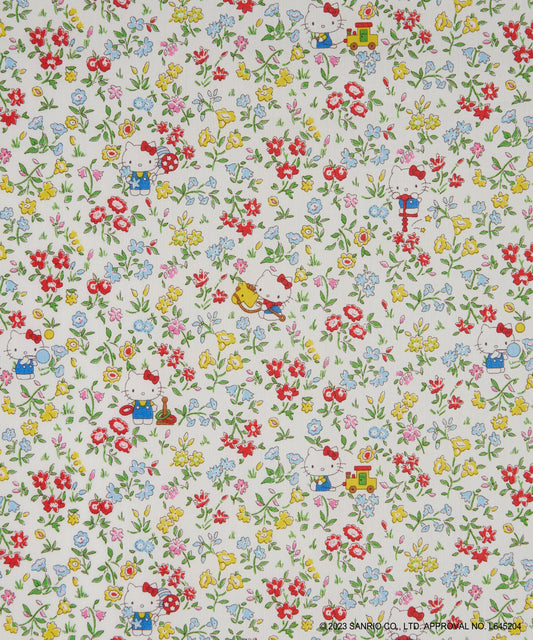 Liberty Japan x Hello Kitty 50th Anniversary -  Playground - fat quarter