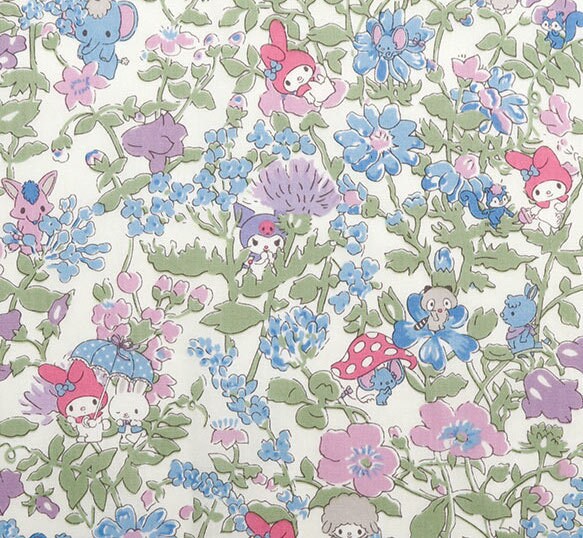 Liberty Japan x Hello Kitty - Bespoke Melodies Party J24B -  fat quarter